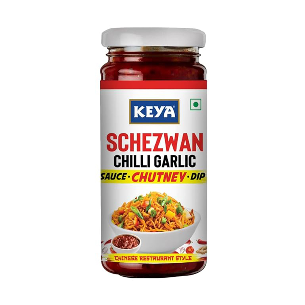 keya-schezwan-chilli-garlic-saucs-chutney-250gm