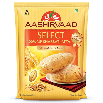 AASHIRVAAD SELECT ATTA 1KG aashirvaad-select-atta-1kg